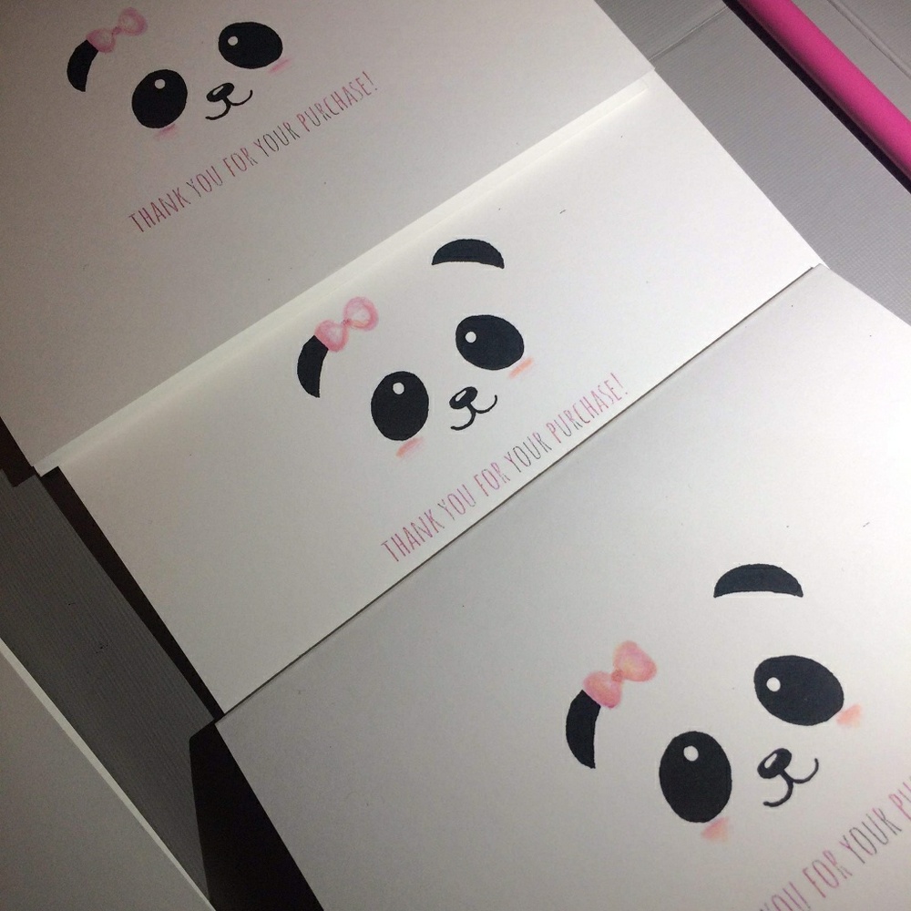 ⚜Handmade Thank You For Purchase Cards- 10 pack - Picture 4 of 8